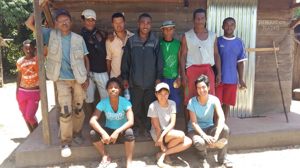 The COMATSA team with local guides. 