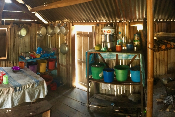 Madagascar SAVA conservation kitchen area